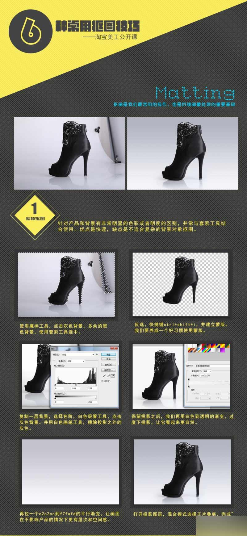 Photoshop抠图的六种实用技巧方法