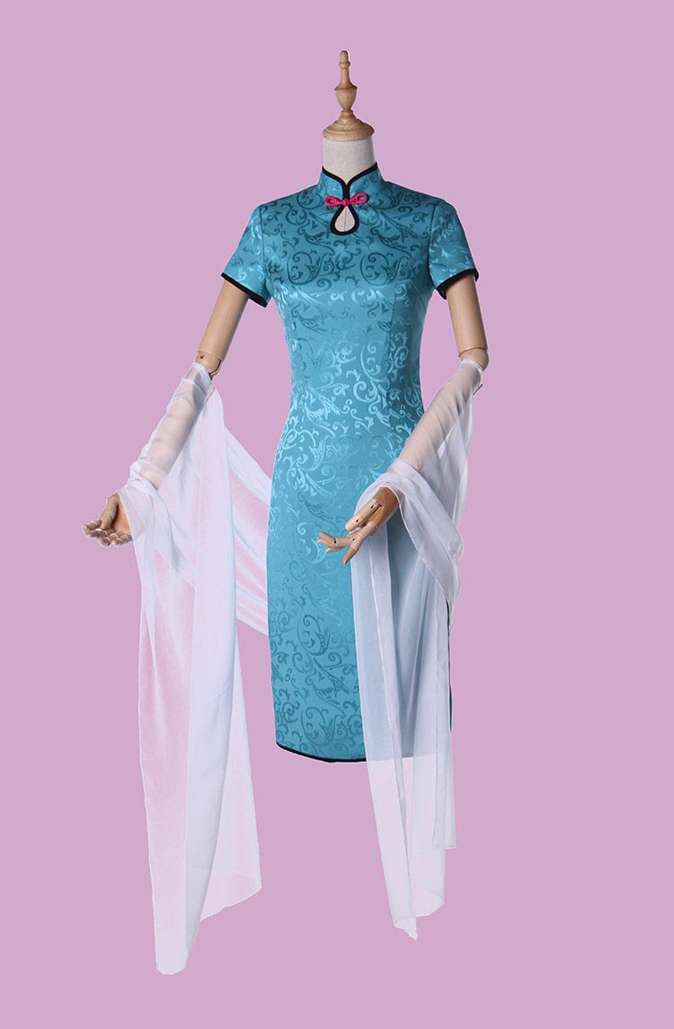 Photoshop巧用调整边缘和通道抠图工具抠出旗袍和透明飘纱教程