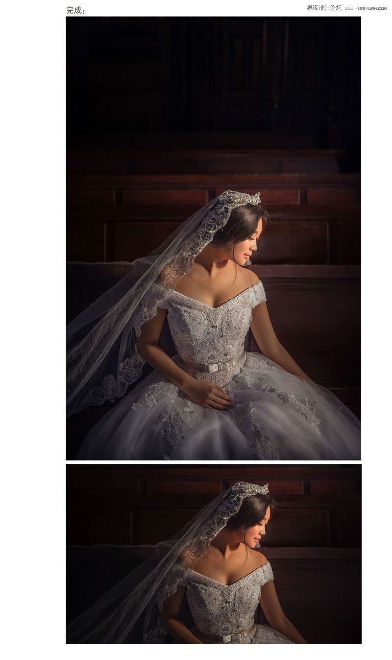 Photoshop详细解析婚礼记实类照片调色思路,PS教程,思缘教程网