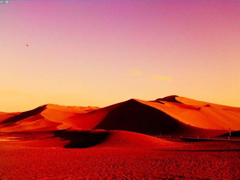 Photoshop沙漠风光图怎么做后期调色?