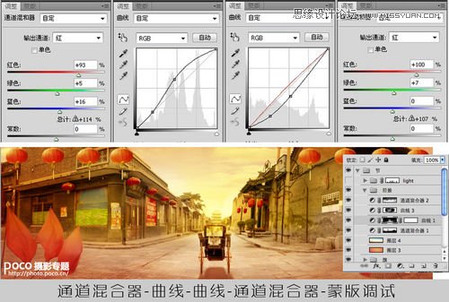 巧用Photoshop的素材合成制作中国风全景背景图