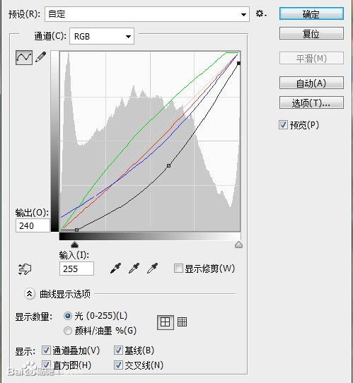 PS合成森林中的阴森古堡