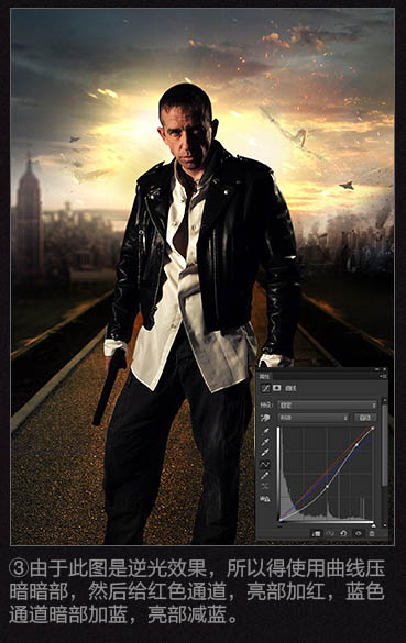 Photoshop合成制作超酷的枪战片电影海报