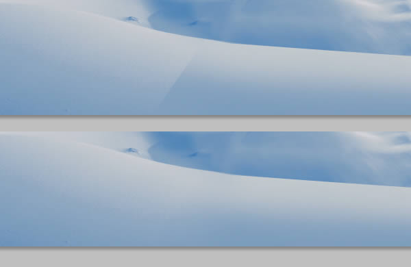 photoshop将荒漠场景打造出迪士尼风格的雪景图