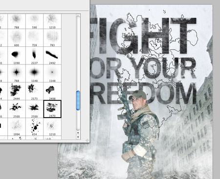 PhotoShop(PS)各种军事题材合成的超酷军事海报实例教程