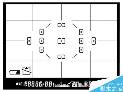 D7000单反相机网格辅助线如何启用、关闭