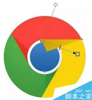 cdr教程：绘制谷歌浏览器Logo步骤