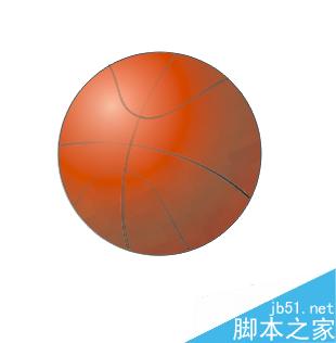 CorelDRAW中篮球的画法