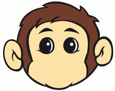 coreldraw绘制可爱小猴头像 软件云 CorelDRAW实例教程