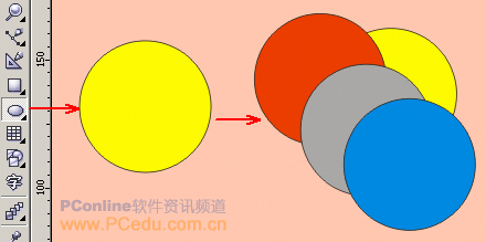 CDR绘制雨伞教程 软件云 CDR实例教程