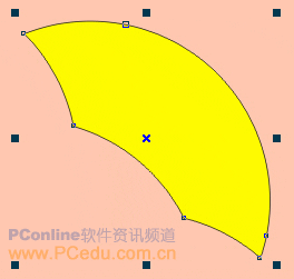 CDR绘制雨伞教程 软件云 CDR实例教程