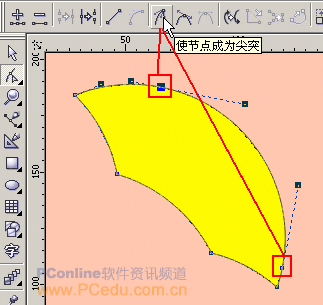 CDR绘制雨伞教程 软件云 CDR实例教程