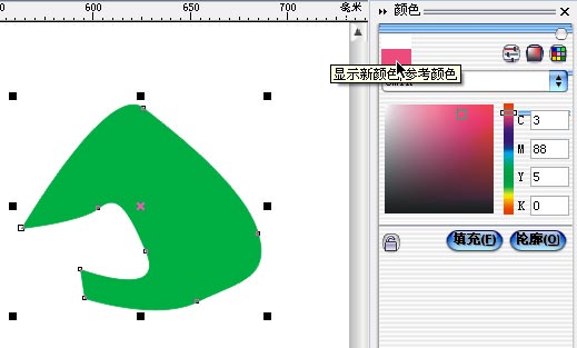 coreldraw填色技巧图解 软件云 CorelDraw使用技巧教程