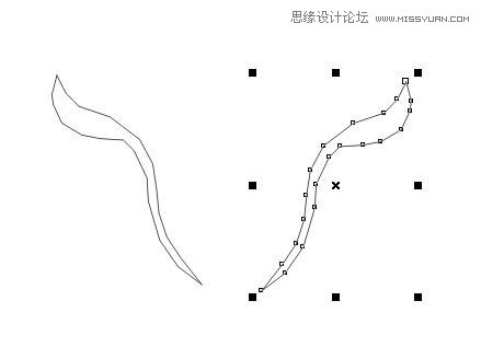 CorelDraw绘制时尚的蝴蝶花纹图案教程,PS教程,思缘教程网