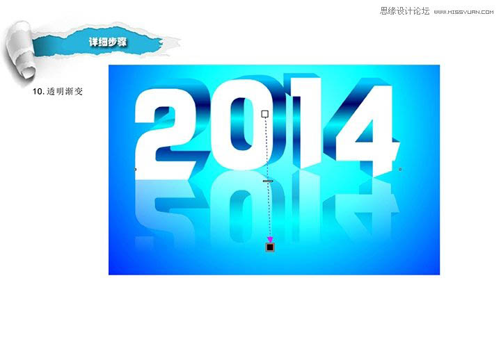 CorelDraw制作2014特效艺术字教程,