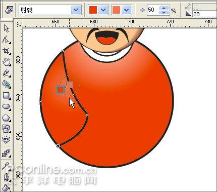 Coreldraw教程：造型工具和交互式工具