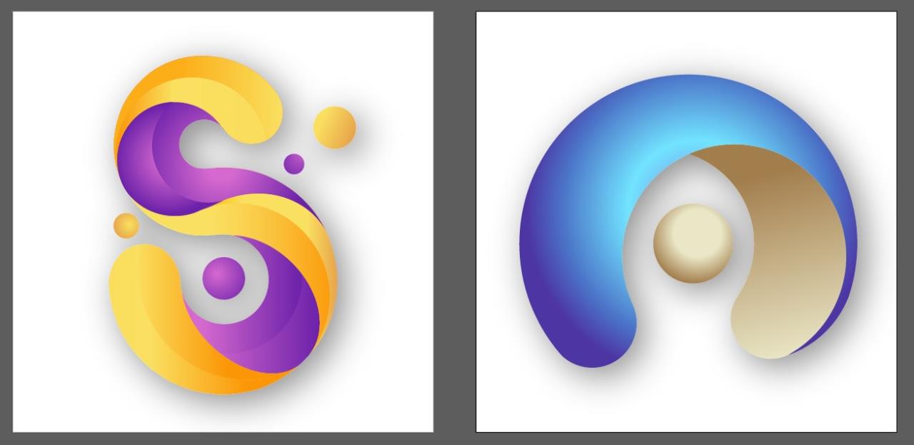 ai怎么设计抽象的水滴图形icon图标? ai抽象图标的设计方法
