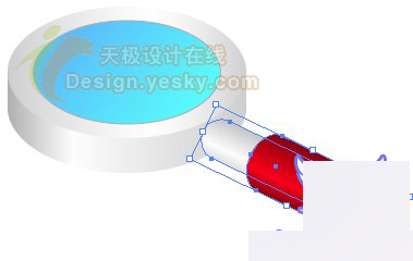 AI教程:绘制一个放大镜图标 软件云 AI教程