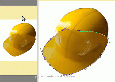 illustrator cs绘制超酷黄色钢盔 软件云