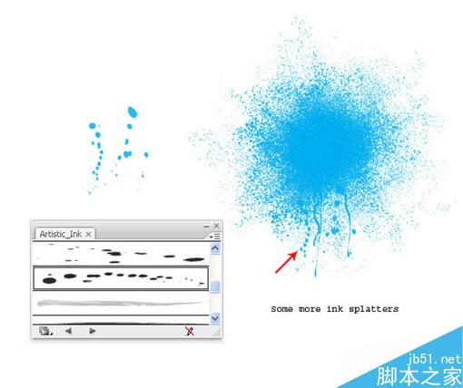 AI教程：制作色彩喷溅效果 软件云 AI教程