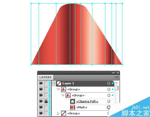 AI CS4制作礼品包装花 软件云 AI实例教程