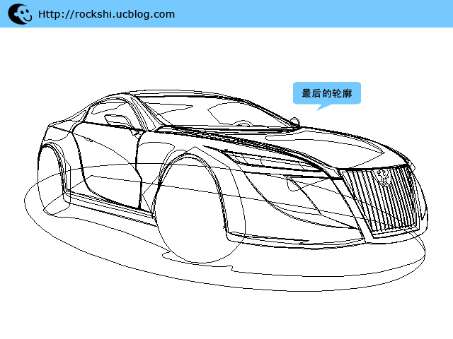 illustrator绘制标志跑车教程 软件云 AI实例教程