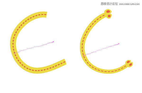 Illustrator绘制俏皮大胆的复古风格海报,PS教程,思缘教程网