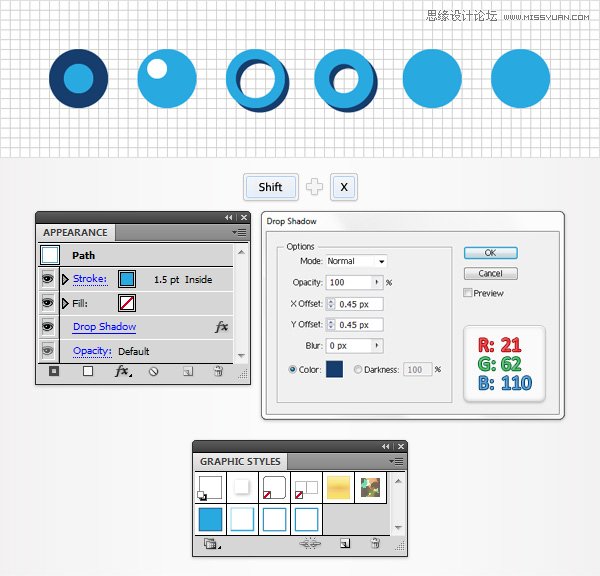 Illustrator制作马赛克效果的艺术字教程,破洛洛