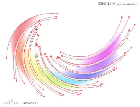 Illustrator绘制梦幻炫彩效果的LOGO,破洛洛