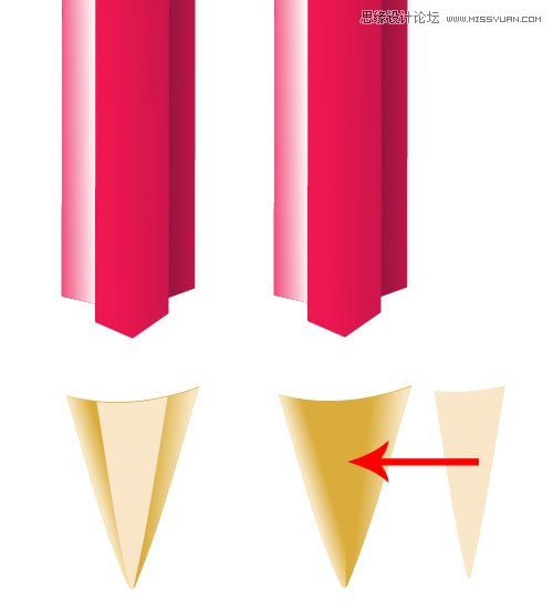 Illustrator绘制逼真的笔筒图标教程,破洛洛