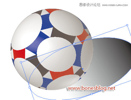 Illustrator绘制超酷的世界杯足球教程(2),破洛洛