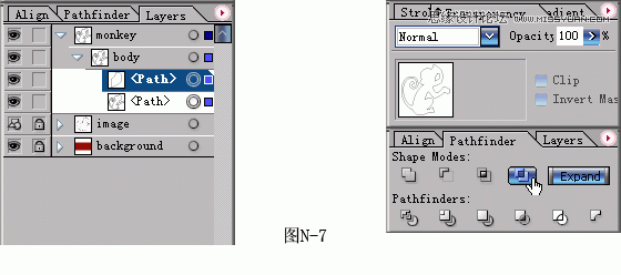 Illustrator设计红色风格的猴年贺卡教程(2),破洛洛