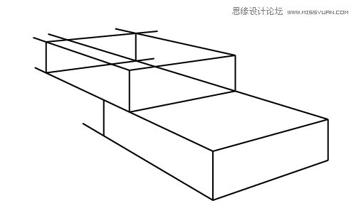 Illustrator绘制三维立体透视图教程(3),破洛洛