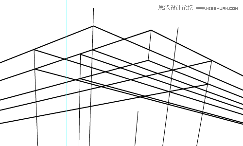 Illustrator绘制三维立体透视图教程(4),破洛洛