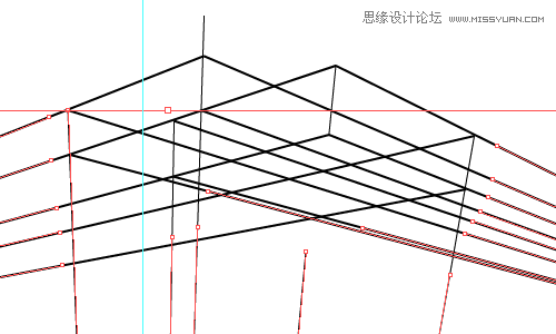 Illustrator绘制三维立体透视图教程(4),破洛洛