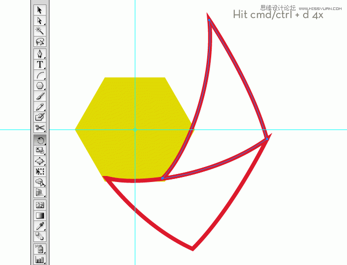 Illustrator设计创意的快门形状标志教程(2),破洛洛