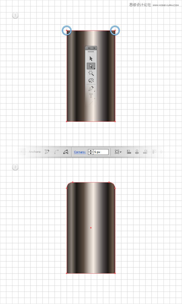 Illustrator制作神话般的指甲油文字效果,PS教程,思缘教程网