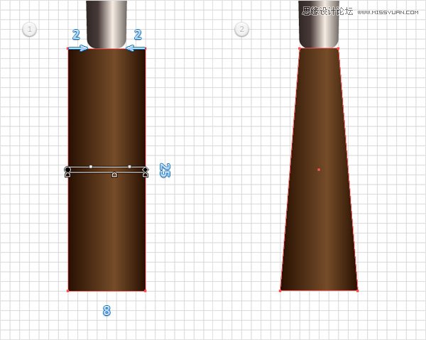 Illustrator制作神话般的指甲油文字效果,PS教程,思缘教程网