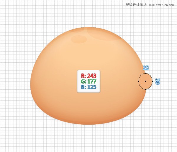 Illustrator设计时尚有趣的卡通人物脸部,