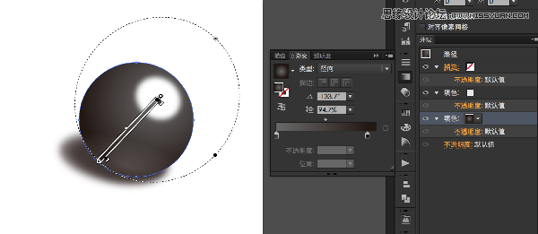 Illustrator详细解析图标的质感表现技巧,