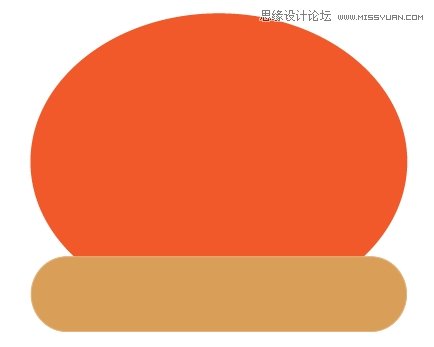 Illustrator设计时尚简洁风格的汉堡包图标,