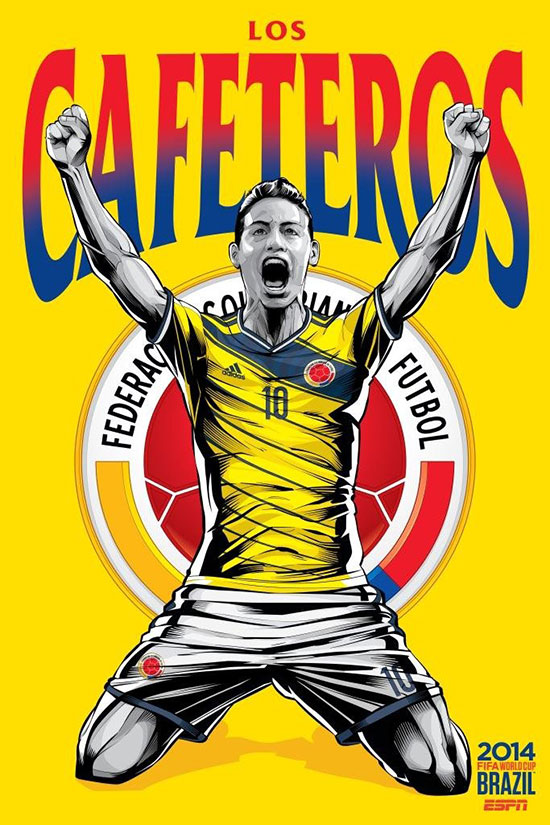 1 1405261221131 2014年巴西世界杯32强宣传海报设计