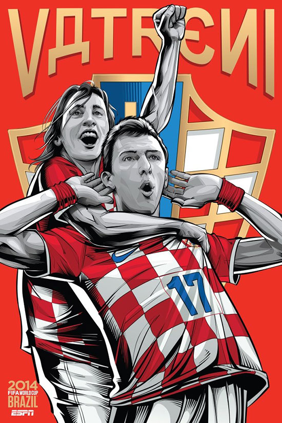 1 1405261221171 2014年巴西世界杯42强宣传海报设计
