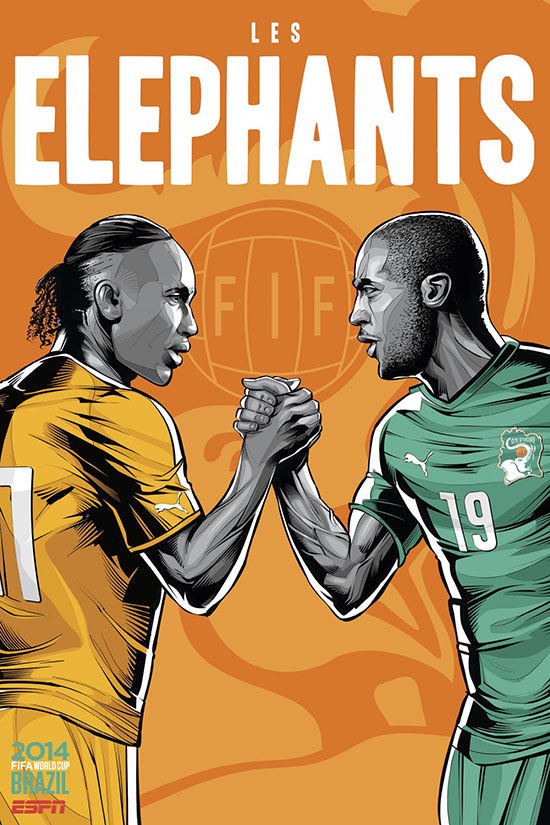 1 1405261222171 2014年巴西世界杯42强宣传海报设计