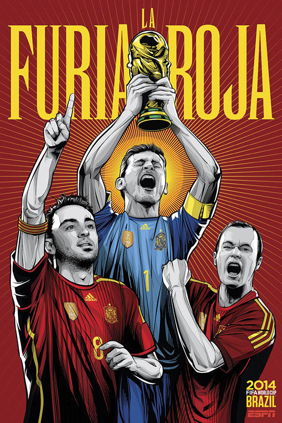 1 1405261222591 2014年巴西世界杯42强宣传海报设计