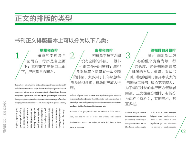 正文排版的规则介绍  indesign教程