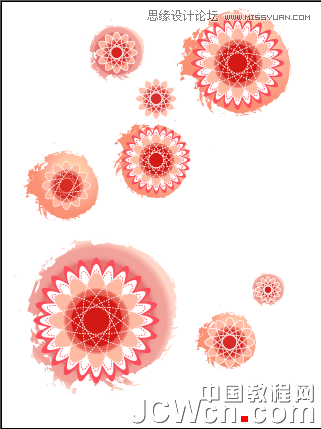 Illustrator绘制炫丽时尚的花朵教程,软件云