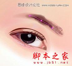 Illustrator网格工具绘制写实美女教程,软件云