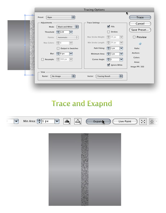 Trace and Expand