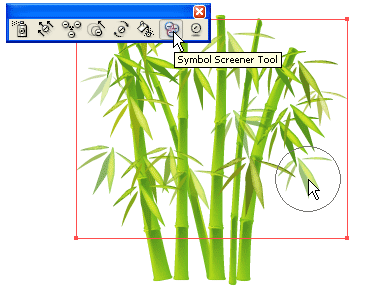 Illustrator教程:制作大片竹林-软件云